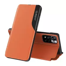 Чехол книжка для Xiaomi 11i Anomaly Smart View Flip Orange (Оранжевый) 