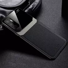 Чехол бампер для Xiaomi 12 / Xiaomi 12X / Xiaomi 12S Anomaly Plexiglass Black (Черный)