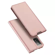 Чехол книжка для Xiaomi Poco X4 Pro 5G Dux Ducis Skin Pro Rose Gold (Розовое Золото)