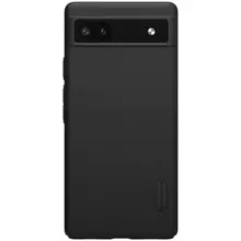 Чехол бампер для Google Pixel 6a Nillkin Super Frosted Shield Black (Черный) 6902048246911