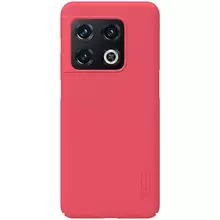 Чехол бампер для OnePlus 10 Pro Nillkin Super Frosted Shield Red (Красный) 6902048240544