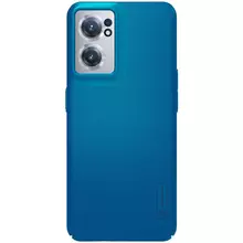 Чехол бампер для OnePlus Nord CE 2 5G Nillkin Super Frosted Shield Blue (Синий) 6902048245488