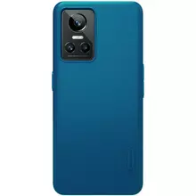 Чехол бампер для Realme GT Neo 3 Nillkin Super Frosted Shield Blue (Синий) 6902048246324