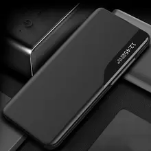Чехол книжка для OnePlus Nord 2 CE Anomaly Smart View Flip Black (Черный)