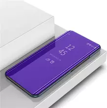 Чехол книжка для Xiaomi Poco C40 Anomaly Clear View Purple (Пурпурный)