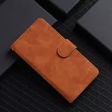 Чехол книжка для Xiaomi Poco C40 Anomaly Leather Book Brown (Коричневый)