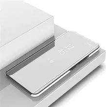 Чехол книжка для Vivo X90 Pro Anomaly Clear View Silver (Серебристый)
