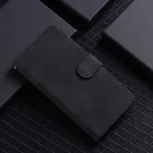 Чехол книжка для Infinix Note 11 Pro Anomaly Leather Book Black (Черный)