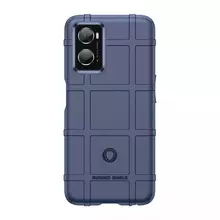 Противоударный чехол бампер для Realme 10 5G Anomaly Rugged Shield Blue (Синий)