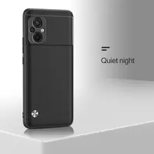 Чехол бампер для Xiaomi Poco M5 Anomaly Color Fit Black (Черный)