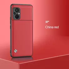Чехол бампер для Xiaomi Poco M5 Anomaly Color Fit Red (Красный)