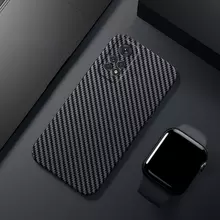Чехол бампер для Xiaomi Redmi Note 11 Anomaly PC Carbon Black (Черный)