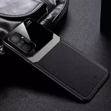 Чехол бампер для Xiaomi Poco M5 Anomaly Plexiglass Black (Черный)
