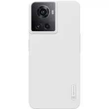 Чехол бампер для OnePlus Ace / OnePlus 10R Nillkin Super Frosted Shield White (Белый)