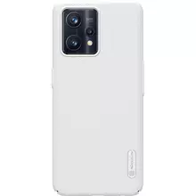 Чехол бампер для Realme 9 / Realme 9 Pro Plus / Realme Narzo 50 Pro Nillkin Super Frosted Shield White (Белый)