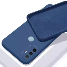 Чехол бампер для Lenovo Legion Y90 Anomaly Silicone (с микрофиброй) Blue (Синий)