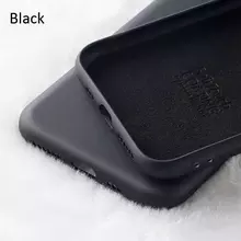 Чехол бампер для Samsung Galaxy A04e Anomaly Silicone (с микрофиброй) Black (Черный)