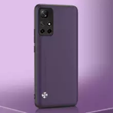Чехол бампер для Xiaomi Poco X4 NFC / Xiaomi 11i / Xiaomi Redmi Note 11 Pro Plus 5G Anomaly Color Fit Purple (Пурпурный)
