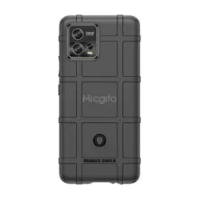 Чехол бампер для Motorola Moto G72 Anomaly Rugged Shield Black (Черный)