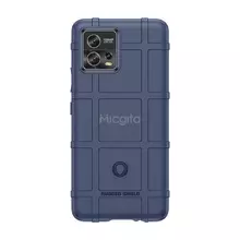 Чехол бампер для Motorola Moto G72 Anomaly Rugged Shield Blue (Синий)