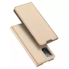 Чехол книжка для Xiaomi Redmi Note 12 Pro Plus Dux Ducis Skin Pro Gold (Золотой)