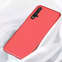 Чехол бампер для Huawei Y7 Prime 2018 X-level Matte Red (Красный)