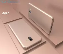 Чехол бампер X-level Matte для Samsung Galaxy J6 Prime Gold (Золотой)