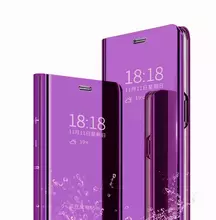 Чехол книжка для Xiaomi Redmi K50 Gaming Anomaly Clear View Lilac (Лиловый)