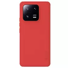 Чехол бампер для Xiaomi 13 Pro Nillkin Super Frosted Shield Red (Красный)