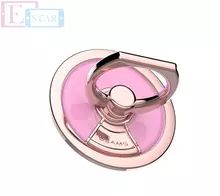 Алюмінієве кільце-підставка USAMS 360 Rotation Aluminium Alloy Portable Holder для смартфонів та телефонів Pink (Рожевий)