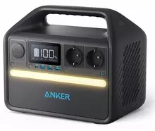 Портативная электростанция Anker 535 PowerHouse 512 Вт/ч Black (Черный)