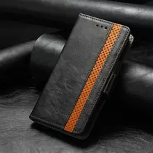 Чехол книжка для Xiaomi Redmi Note 10 5G Anomaly Business Wallet Black (Черный) 
