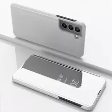 Інтерактивна чохол книжка для Samsung Galaxy S22 Plus Anomaly Clear View Silver (Сріблястий)