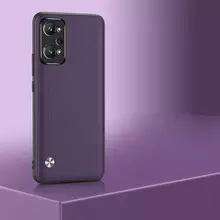 Чехол бампер для Vivo Y33s / Y21 Anomaly Color Fit Purple (Пурпурный)