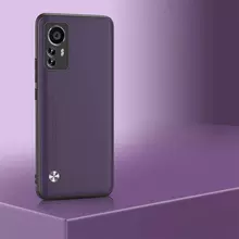 Чехол бампер для Xiaomi 12S Ultra Anomaly Color Fit Purple (Пурпурный) 