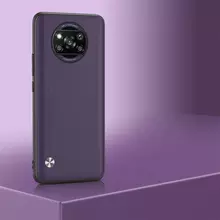 Чехол бампер для Xiaomi Poco X3 Pro Anomaly Color Fit Purple (Пурпурный)