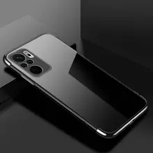 Чехол бампер для Xiaomi Mi 11i / Poco F3 / Redmi K40 / Redmi K40 Pro Anomaly Color Plating Black (Черный)