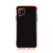 Чохол бампер для Samsung Galaxy A12 Nacho Anomaly Color Plating Red (Червоний)