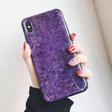 Чехол бампер для Xiaomi Poco M4 Pro Anomaly Cosmo Purple (Пурпурный)