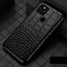 Чехол бампер для Motorola Moto G60 Anomaly Crocodile Style Black (Черный)