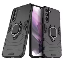 Чохол бампер для Samsung Galaxy S22 Ultra Anomaly Defender S (з кільцем-тримачем) Black (Чорний)
