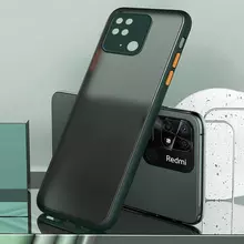 Чохол бампер для Xiaomi Redmi 10A / Redmi 9C Anomaly Fresh Line Dark Green (Темно зелений)