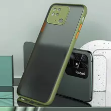 Чехол бампер для Xiaomi Poco C40 / Redmi 10C Anomaly Fresh Line Green (Зеленый)