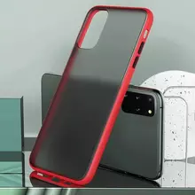 Чехол бампер для Samsung Galaxy A04s / Galaxy A13 5G Anomaly Fresh Line Red (Красный)