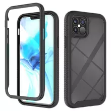 Противоударный чехол бампер для Realme Narzo 50A Anomaly Hybrid 360 Black (Черный)
