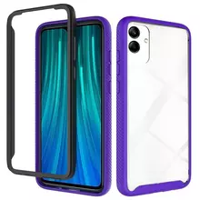 Противоударный чехол бампер для Realme 10 5G Anomaly Hybrid 360 Purple / Black (Пурпурный / Черный)