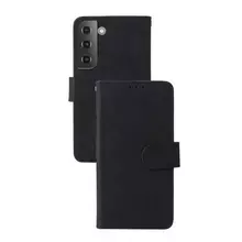 Чехол книжка для Samsung Galaxy S22 Plus Anomaly Leather Book Black (Черный)