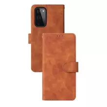 Чехол книжка для OnePlus 9R / 8T Anomaly Leather Book Brown (Коричневый)