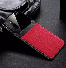 Чехол бампер для Xiaomi 12 / Xiaomi 12X / Xiaomi 12S Anomaly Plexiglass Red (Красный) 