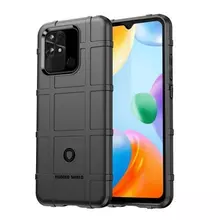 Противоударный чехол бампер для Realme Narzo 50A Anomaly Rugged Shield Black (Черный)